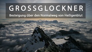 Grossglockner Besteigung mit Bergführer über die Normalroute von Heiligenblut [upl. by Kapoor]