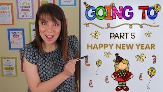 VOCABULARIO Y PRONUNCIACION EN INGLES  PROPÓSITOS DE AÑO NUEVO  FUTURO CON GOING TO  PARTE 5 [upl. by Yrem]