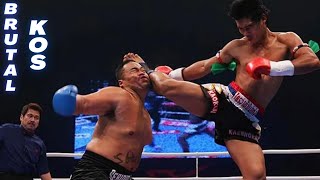 The Most Brutal 2024 Kickboxing amp Muay Thai Knockouts [upl. by Nilknarf]