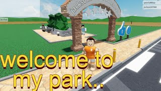 welcome to my park gaming video ep1 please support [upl. by Halyahs]