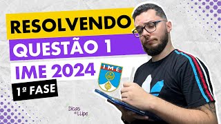 IME 1a Fase 20232024  Questão 1 [upl. by Fernald466]