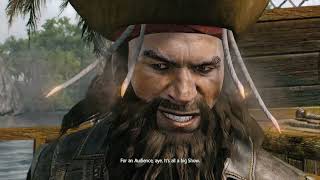 Blackbeard best cutscenes in Assassins Creed Black flag [upl. by Aicirpac]