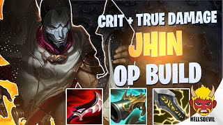 WILD RIFT  True Damage  Crit Jhin  OP  Challenger Jhin Gameplay  Guide amp Build [upl. by Stutman869]