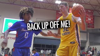 Cooper Flagg GETS MAD at Freshman that doesnt back down [upl. by Lathrope]