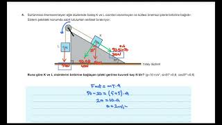 11 Sınıf Fizik 1 Dönem 1 Yazılı Sınav Soruları  5 Senaryo [upl. by Enamrahc833]