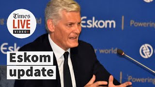 Eskom CEO Andre de Ruyter provides update on stage 2 loadshedding [upl. by Owades661]