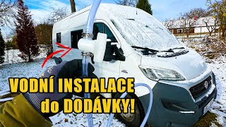 ROZVÁDÍME POTRUBÍ v naší DODÁVCE 🚐 [upl. by Laure154]