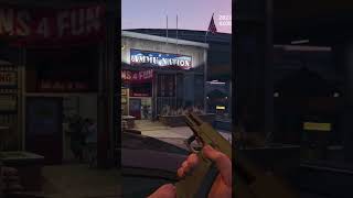 Police Gunstore Robbery Shootout LSPDFR GTA5 Police Simulator Mod Realism Ultra Graphics Real Cars [upl. by Baseler]