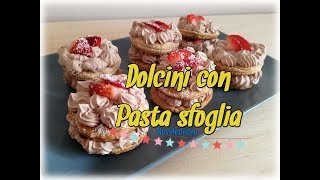 Ricetta Dolcini con pasta sfoglia Golosissimi [upl. by Akirea]