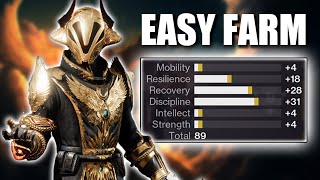 The BEST WAY to get GOD ROLL Stat Armor in Destiny 2 Lightfall [upl. by Eemyaj]