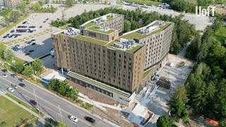 New student residence symbol of a sustainable U of T Scarborough future [upl. by Enrobialc410]