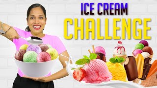 24 Hours Ice Cream Eating Challenge  ShrutiArjunAnand [upl. by Virgil748]