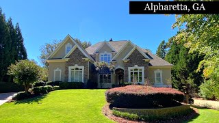 A Must See Home for Sale in Alpharetta GA  6 Bedrooms  55 Bathrooms  atlantarealestate [upl. by Aubrette]