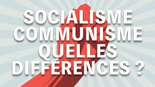 Socialisme Communisme Quelles Différences [upl. by Ahsiak858]