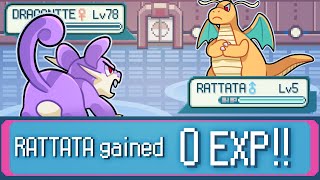 Can you beat Pokemon FireRed WITHOUT EXP [upl. by Ayekat651]