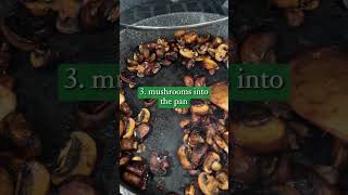 9 Steps on How to Sáute Mushrooms Without Oil [upl. by Lledualc]