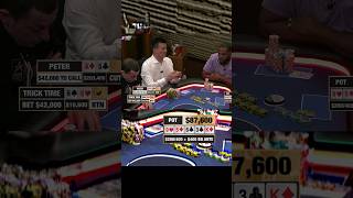 Trick Time Tries To Pull Value From A Set ♤ livepoker Poker Holdem TexasHoldem [upl. by Aryhs]