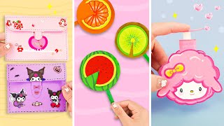 Easy craft ideas miniature craft Paper craft how to make DIYschool projectTiny DIY Craft 8 [upl. by Rellia]