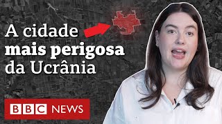 Guerra na Ucrânia a pequena cidade que virou o front mais perigoso do conflito [upl. by Herold]