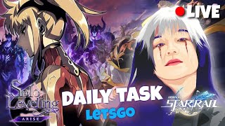 DAILY DAILY DAILY TROS  Honkai Star Rail Indonesia amp Solo Leveling Arise [upl. by Sidoma]