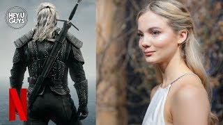 Freya Allan Ciri Interview  The Witcher Season 1 [upl. by Garreth685]