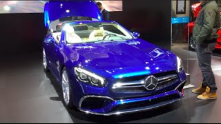 MercedesBenz SL 2016 In detail review walkaround Interior Exterior [upl. by Rubbico]