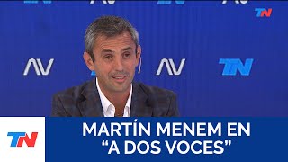 quotArgentina no tiene plata ni tiempoquot Martín Menem presidente de la Cámara de Diputados [upl. by Rowen]