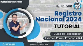 ✅ Tutorial De Registro Nacional 2024 Creación De Cuenta Senescyt Universidades [upl. by Emile]