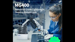 DOBOT MG400 Lightweight Industrial Desktop Robot [upl. by Notneb]