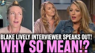 EXCLUSIVE Blake Lively EXPOSED As BULLY Shamed Interviewer From Nightmare Viral Junket CALLS IN [upl. by Eppes]