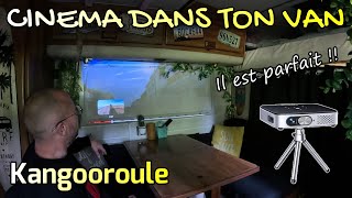 MINI Vidéoprojecteur WIMIUS DLP Q3 🦘 vanlife [upl. by Ahsenaj]