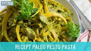 Recept Snelle Glutenvrije Pesto Pasta [upl. by Relyhs682]