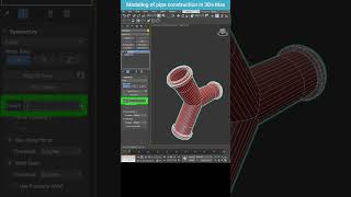 Quick Circular Tubular Structures with Symmetry in 3ds Max shorts 3dsmax symmetry [upl. by Telfer981]