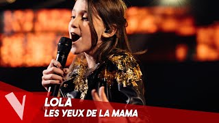 Kendji Girac – Les yeux de la mama ● Lola  Demifinale  The Voice Belgique [upl. by Ahtnammas]