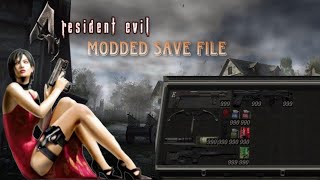 Resident Evil 4 Separate Ways Modded Save File Using Save Wizard PS4PS5 [upl. by Nitsu]