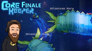 Defeating The Final Bosses  Core Keeper First Playthrough Finale [upl. by Notseh61]