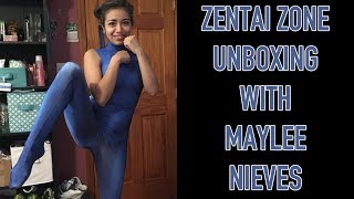 Zentai Zone Unboxing with Maylee Nives  Chun Li Alpha Suit [upl. by Marvin]