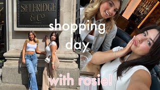 shopping day with rosie 🤍  SOPHIA GRACE [upl. by Eiramik]