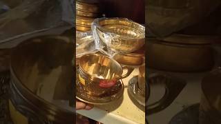 ajjaram ఇత్తడి కంచు puttinillu bronze brass teluguwholesale shorts Voiceofreanu [upl. by Yelssew]