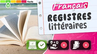 Les registres littéraires Français [upl. by Herra]