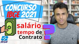 CONCURSO IBGE 2021  QUANTO GANHEI COMO RECENSEADOR [upl. by Daahsar313]