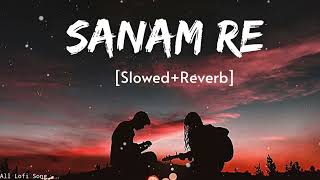 Sanam Re slowedReverb Lofi Song Best Love Song All lofi songs arjitsingh lofi slowedreverb [upl. by Nohtanoj]