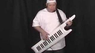 Keytar Keytarist Jeff Jeffrey Abbott Video2 [upl. by Stoddart730]