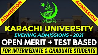 Karachi University Evening Programs Complete Details [upl. by Bekelja422]