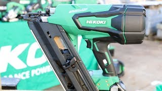 Hikoki NR1890DC 18v Brushless Nailer  FIRST LOOK [upl. by Airetak]