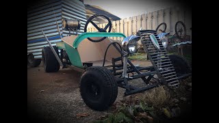 ANOTHER RAT ROD BUILD GO KART [upl. by Ansilme]