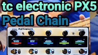 Plethora X5 Pedal Chain Demo [upl. by Eicnan88]