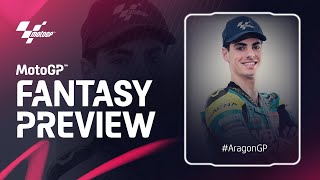 MotoGP™ Fantasy preview with Fermin Aldeguer  AragonGP [upl. by Eyahsal]