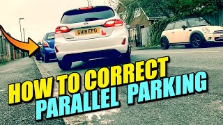 How To Correct Parallel Parking  Driving Lesson [upl. by Wobniar]