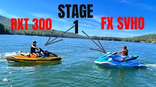 STAGE 1 FX SVHO VS STAGE 1 RXT 300 [upl. by Laufer]